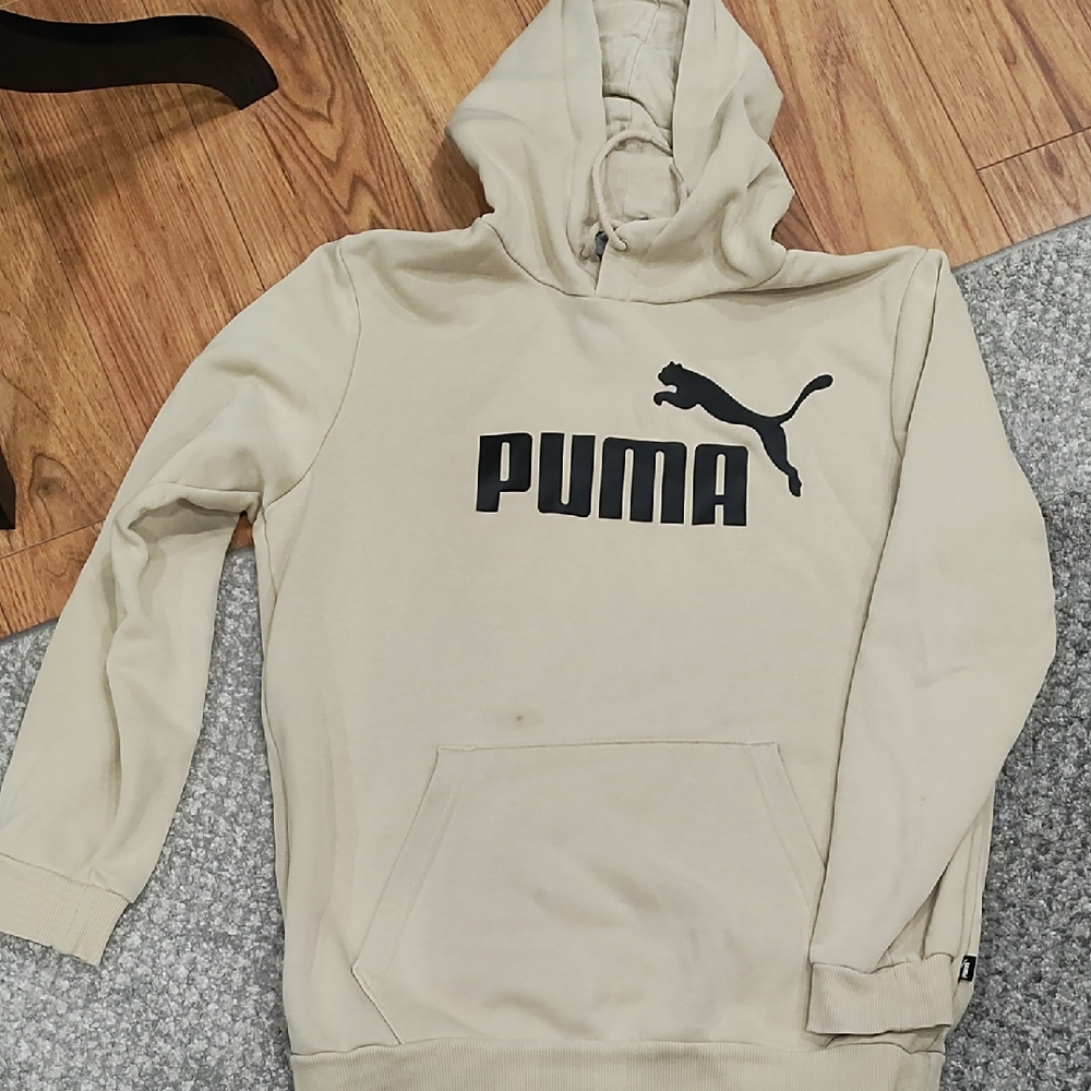 PUMA Beige Hoodie Sweater